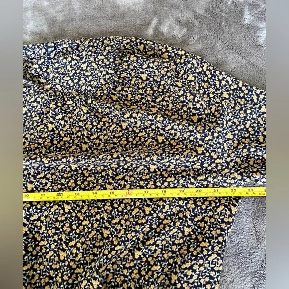 Uniqlo Georgette Printed Halfsleeve Flare Dress size XL - Picture 11 of 15